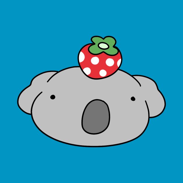 Strawberry Koala Face by saradaboru