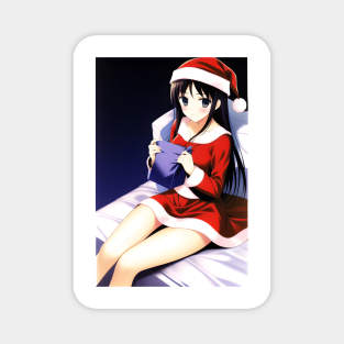 Santa Girl Magnet