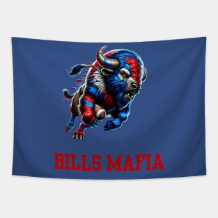 Bills Mafia T Shirt Tapestry