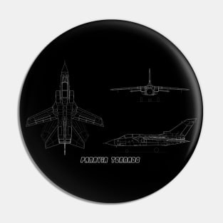 Panavia Tornado (white) Pin