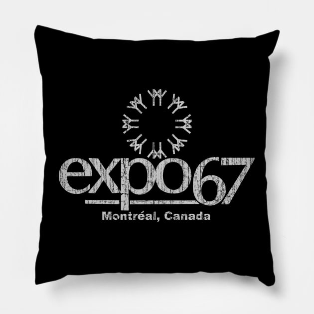 Expo 67 Montreal 1967 Pillow by vender