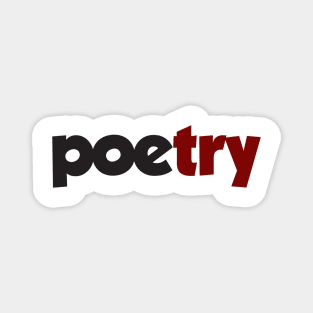 try poetry Magnet