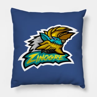 Zinogre Mascot Logo v.2 Pillow