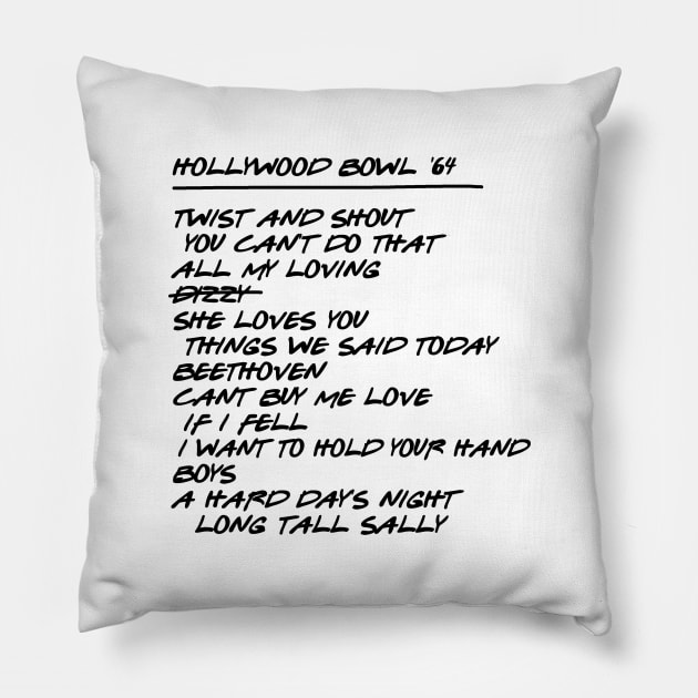 Hollywood Bowl Pillow by Vandalay Industries