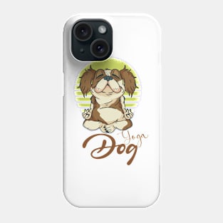 Zen Dogs Love Yoga Phone Case