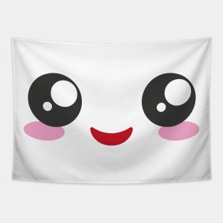 Kawaii Big Eyes Tapestry