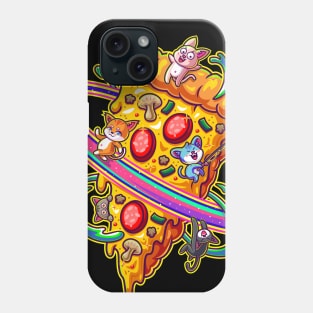 Pizza Cats Planet Phone Case