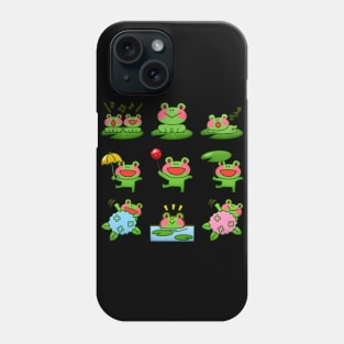 Halloween Frog Dancing Party Phone Case