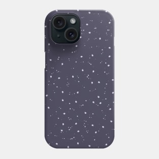 Slate Grey Speckle Pattern Phone Case