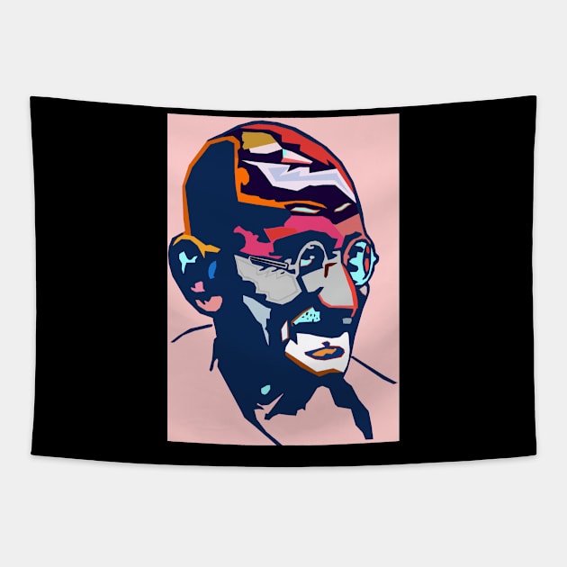 mahatma gandhi Tapestry by Pure Touch