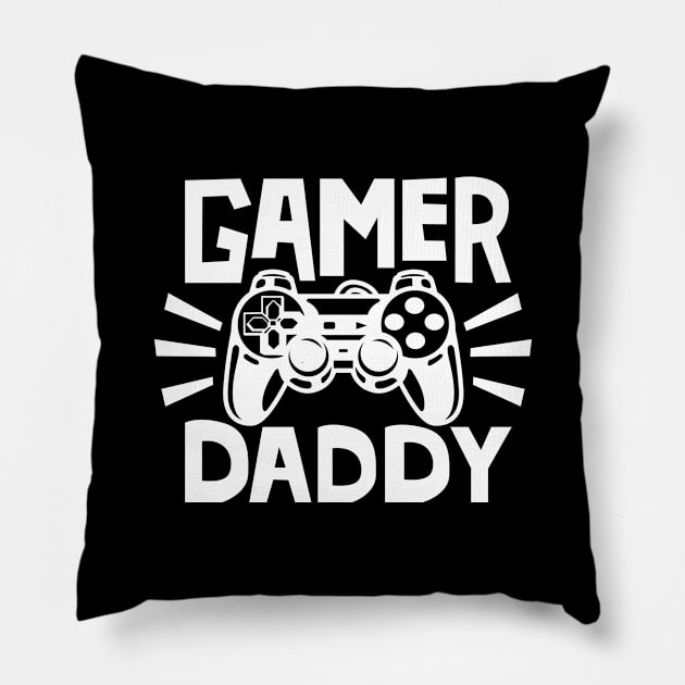 Gamer Daddy! Pillow by ArtOnly