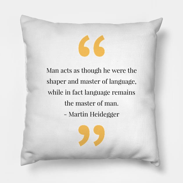 philosophy quotes Pillow by CreationsByAme