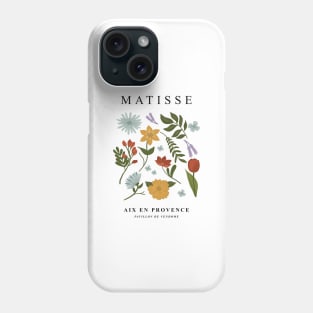 Henri Matisse Floral Exhibition Design Aix En Provence Phone Case