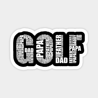 Golf Lover Dad - Funny Golfer Gift For Father Magnet