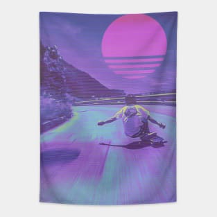 Raw Run skateboard Tapestry