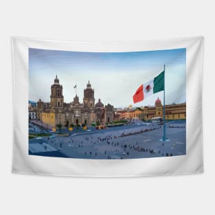 Zocalo Square Painting Tapestry