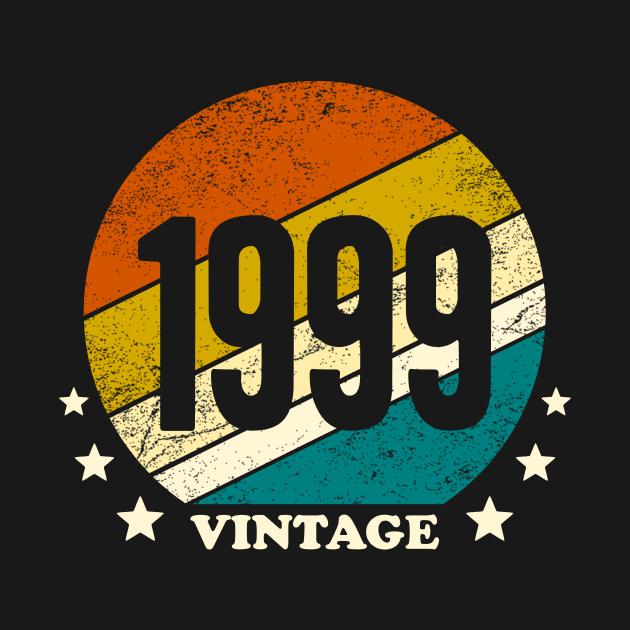 Vintage born in 1999 birth year gift by Inyourdesigns