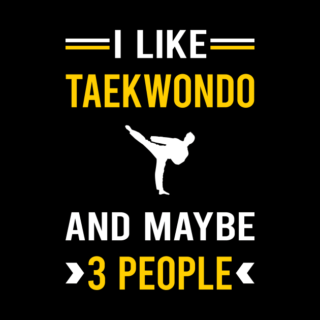 3 People Taekwondo Tae Kwon Do Taekwon-Do by Bourguignon Aror