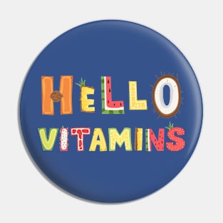 hello vitamins Pin