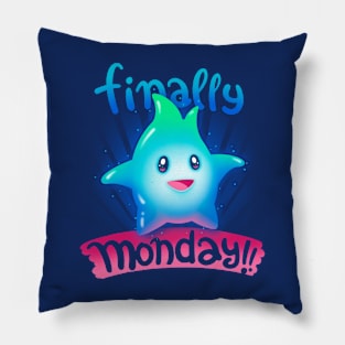 Finally Monday Pillow