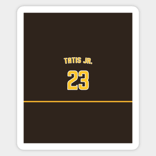 Fernando Tatis Jr Jersey  Sticker for Sale by athleteart20