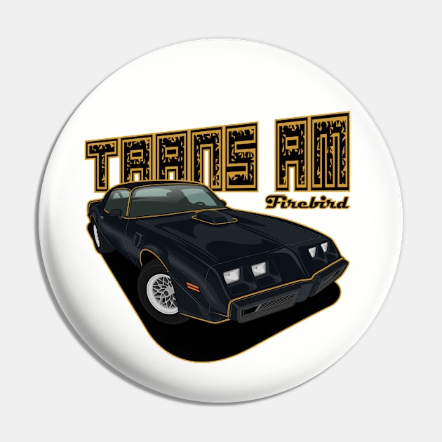 TRANS AM Firebird Pin by WINdesign