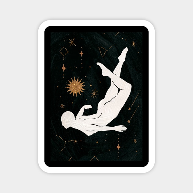 Astro Celestial Feminine #5 Magnet by Art Consulate