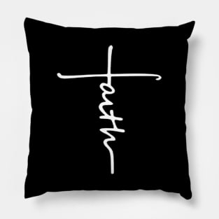 Faith Cross Pillow