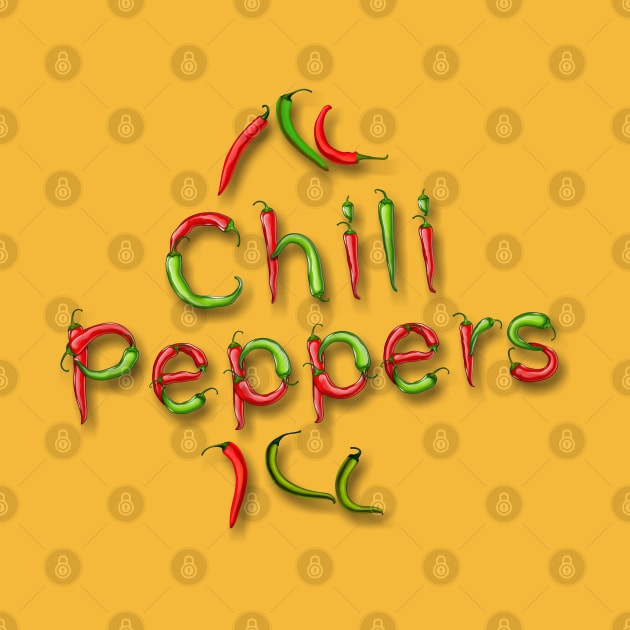 Chili Peppers by Peter Awax