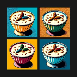 Pop rice pudding Art - Retro Indian Food T-Shirt