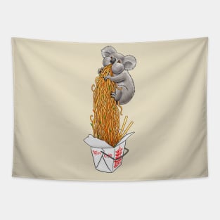 Chow Mein Koala Tapestry