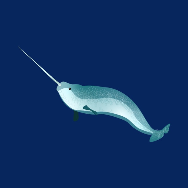 Majestic Narwhal by Design Garden