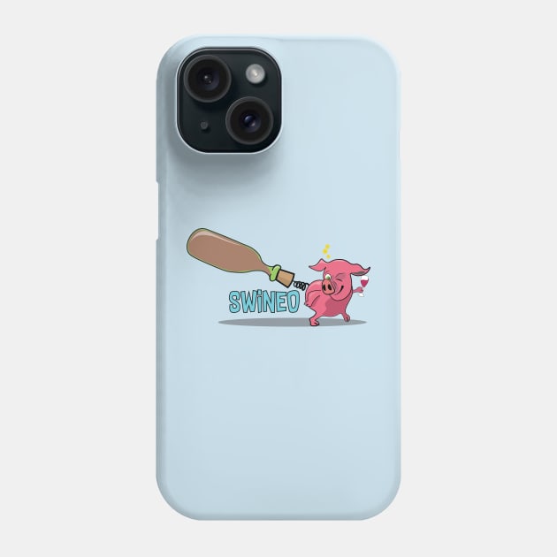 Corkscrew SWiNEO Phone Case by ByersArtLab