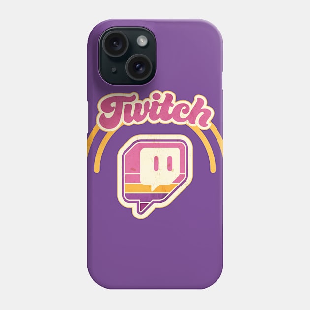 Twitch Merch - Vintage logo Phone Case by Hounds_of_Tindalos