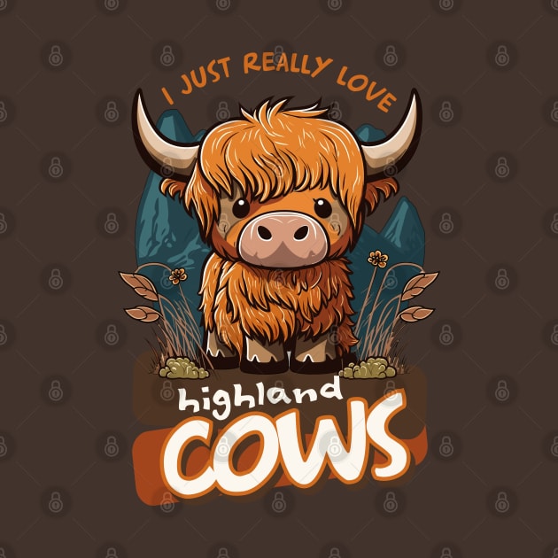 I love highland cows by Kachow ZA