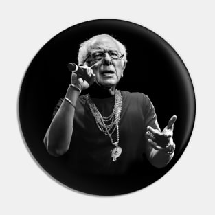 Bernie Sanders - Hip Hop Pin