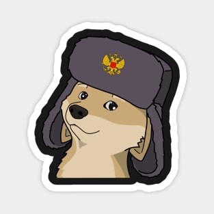 comrade doge shiba inu Magnet