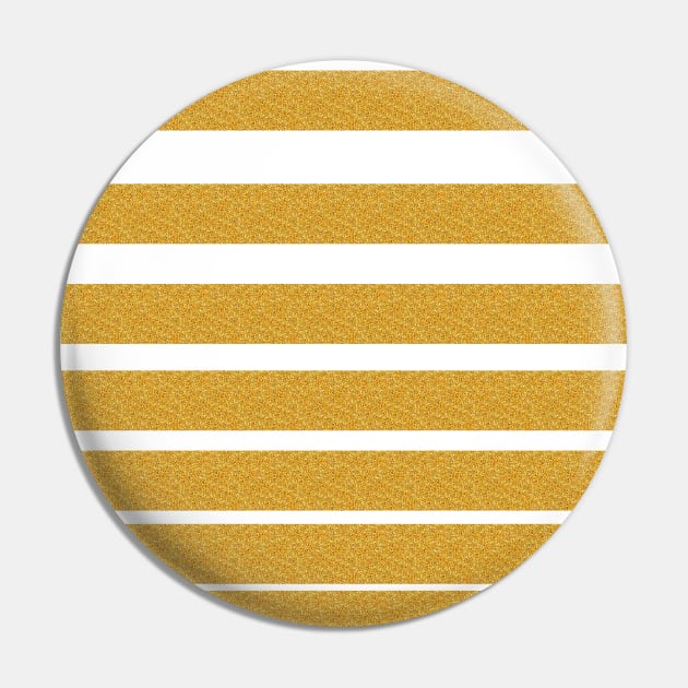 Gold Foil Stripes on White iPhone Wallet Pin by bubbleteez