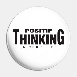 positif thinking Pin