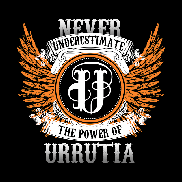 Urrutia Name Shirt Never Underestimate The Power Of Urrutia by Nikkyta