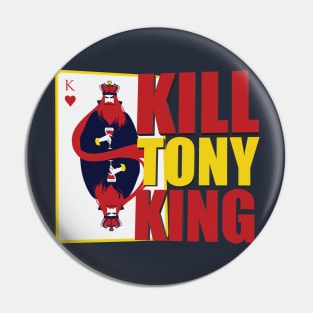 Kill Tony King William Montgomery -  Kill Tony Gifts & Merchandise for Sale Pin