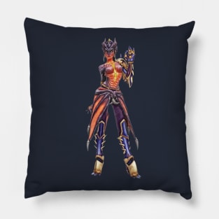 Overwatch Symmetra Dragon Halloween Skin Pillow