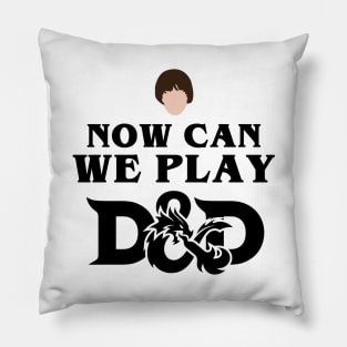 Stranger Things Will D&D Pillow