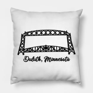 Duluth, Minnesota Aerial Lift Bridge Pillow