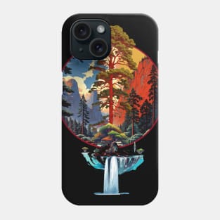 Redwood Valley Waterfall Phone Case