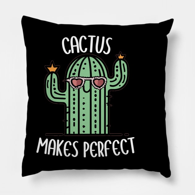 Cactus Makes Perfect Pillow by PhotoSphere