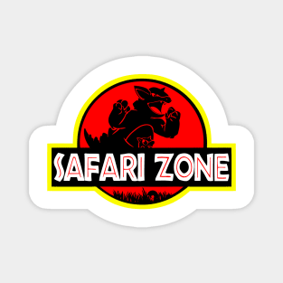 Safari Actually Scary Zone Magnet