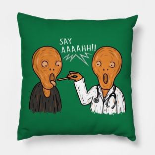 Doctor Munch! Pillow