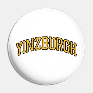 YINZburgh - White 1 Pin