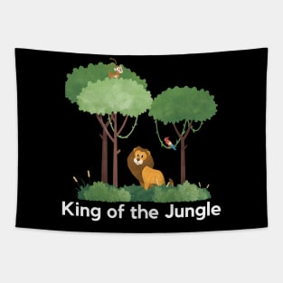 King of the jungle Tapestry